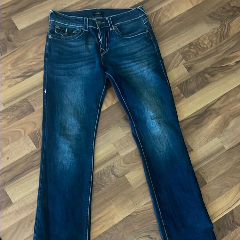 Dark Blue mens Jeans true religion